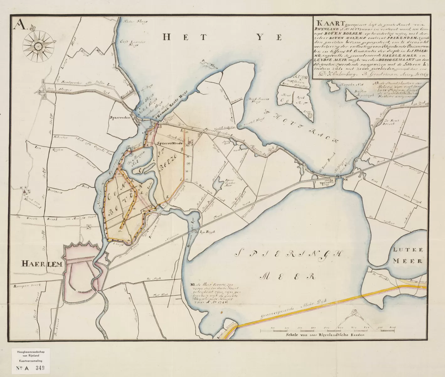 3. Goudriaan en Klinkenberg Kaart 1687