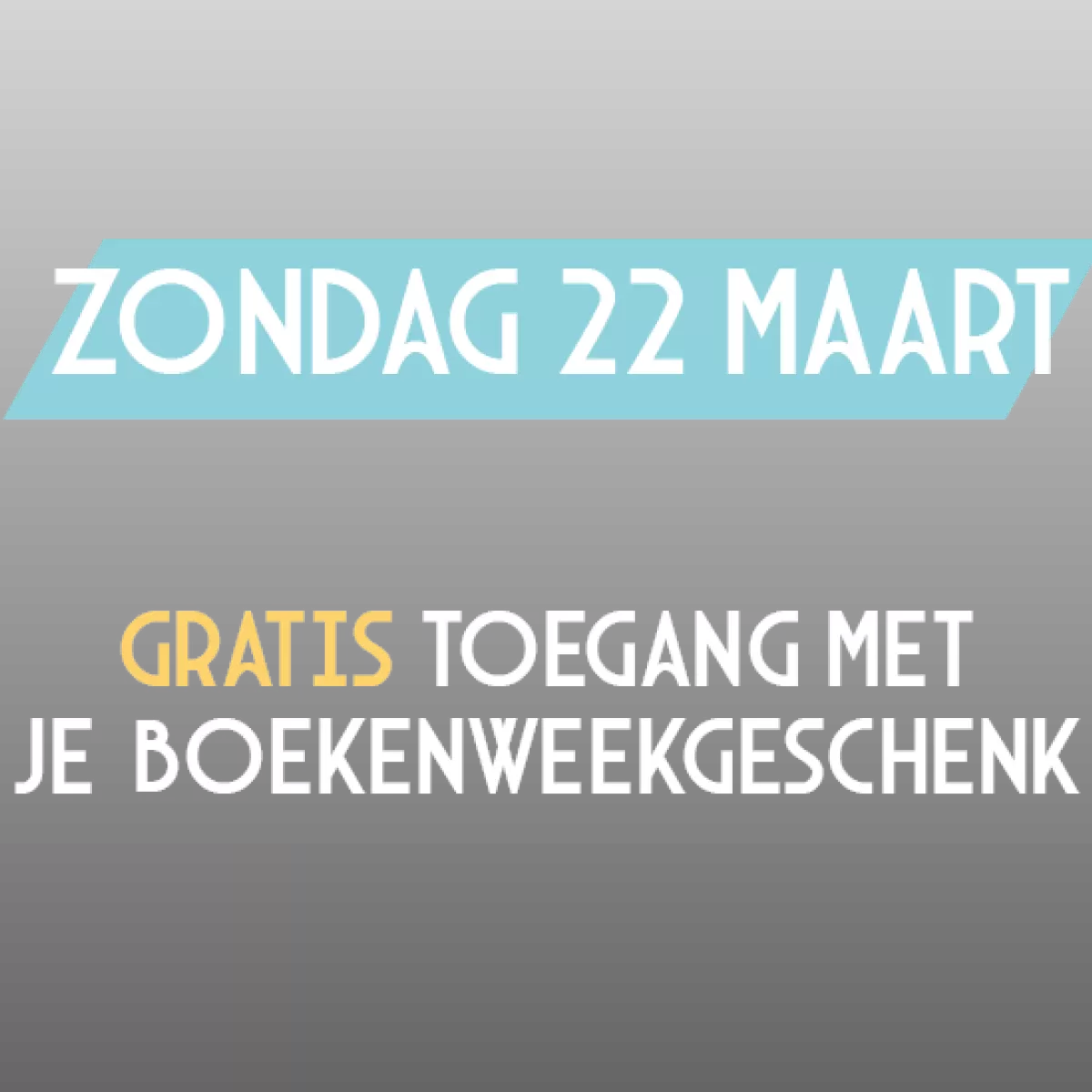 banner boekenweekgeschenk