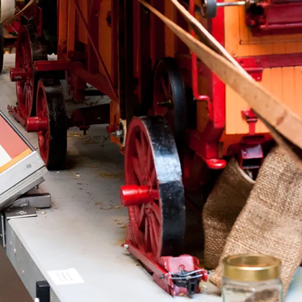 Kinderen op bezoek in Historisch Museum